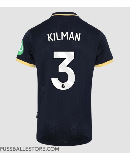 Günstige West Ham United Max Kilman #3 3rd trikot 2025-26 Kurzarm Günstige West Ham United Max Kilman #3 3rd trikot 2025-26 Kurzarm